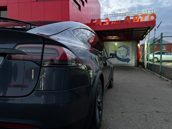 2019 Tesla Model X P100D I, серый, 5000000 рублей - вид 7