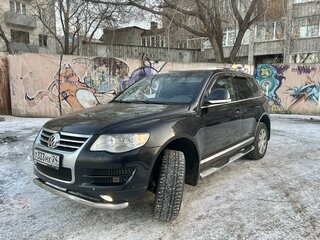 2007 Volkswagen Touareg I Рестайлинг, чёрный, 1750000 рублей, вид 5