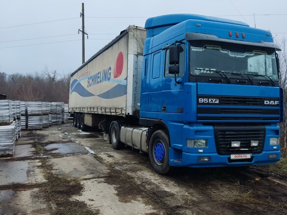 2000 DAF 95XF, синий, 820000 рублей