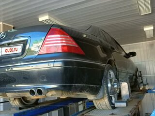 1999 Mercedes-Benz S-Класс 320 IV (W220), чёрный, 650000 рублей, вид 3