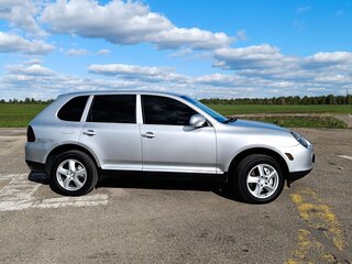 2003 Porsche Cayenne S I (955), серебристый, 780000 рублей, вид 1