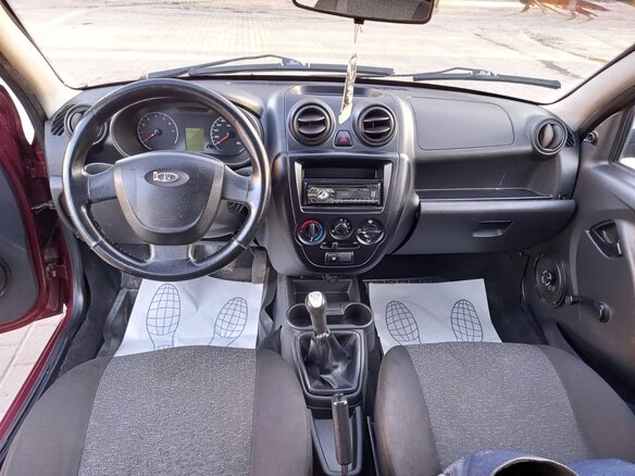2013 Lada (ВАЗ) Granta I, серебристый, 265000 рублей - вид 12