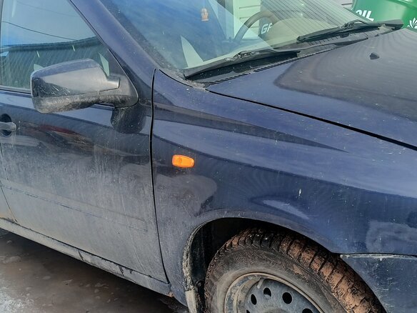 2007 Lada (ВАЗ) Kalina I, фиолетовый, 180000 рублей - вид 4