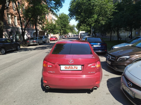 2008 Lexus IS 250 II, пурпурный - вид 4