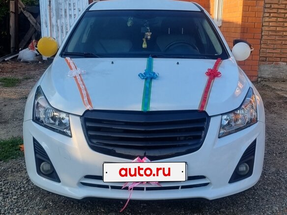 2014 Chevrolet Cruze I Рестайлинг, белый, 1000000 рублей - вид 1