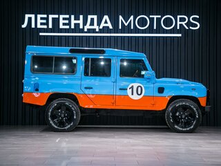 2014 Land Rover Defender 110 I Рестайлинг, голубой, 7500000 рублей, вид 5