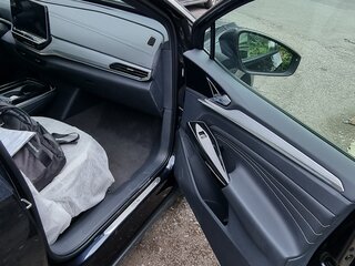2022 Volkswagen ID.4 Crozz, синий, 3600000 рублей, вид 4