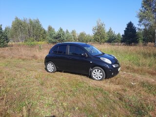 2008 Nissan Micra III (K12), чёрный, 549000 рублей, вид 1
