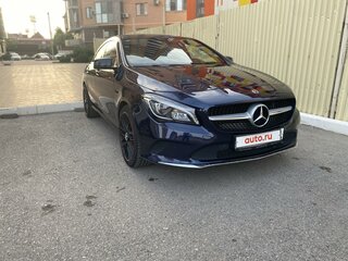 2017 Mercedes-Benz CLA 200 I (C117, X117) Рестайлинг, синий, 2650000 рублей, вид 2