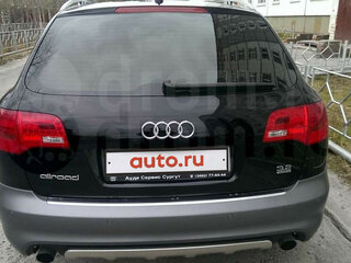 2008 Audi A6 allroad II (C6), чёрный, 1000000 рублей, вид 4