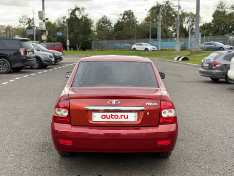 2007 Lada (ВАЗ) Priora I, красный, 199900 рублей, вид 5