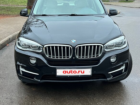 2014 BMW X5 40d III (F15), чёрный, 3100000 рублей - вид 1
