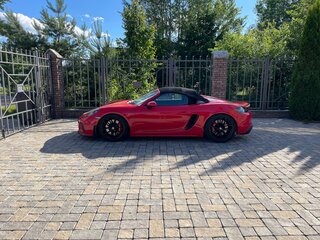 2021 Porsche 718 Spyder I (982), красный, 18200000 рублей, вид 4