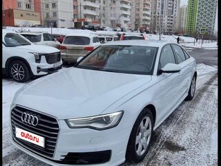 2015 Audi A6 IV (C7) Рестайлинг, белый, 2000000 рублей, вид 1