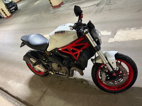 2015 Ducati Monster 821, белый, 490000 рублей, вид 4