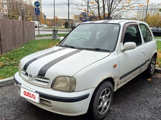 1997 Nissan March II (K11), белый, 140000 рублей, вид 1