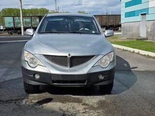 2008 SsangYong Actyon Sports I, серебристый, 650000 рублей, вид 1