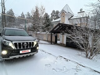 2015 Toyota Land Cruiser Prado 6-speed 150 Series Рестайлинг 1, чёрный, 4500000 рублей, вид 1