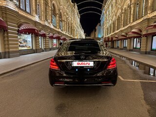 2016 Mercedes-Benz S-Класс 350 CDI BlueTEC Long 9G-TRONIC VI (W222, C217), чёрный, 4500000 рублей, вид 5