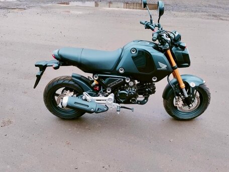 2021 Honda MSX125 Grom, чёрный, 339000 рублей, вид 5