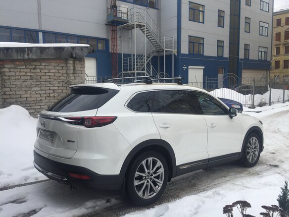 2017 Mazda CX-9 II, белый, 3050000 рублей - вид 3