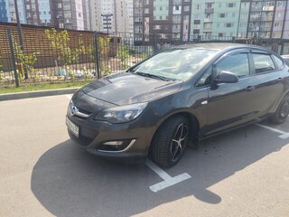2012 Opel Astra J Рестайлинг, серый, 690000 рублей, вид 1