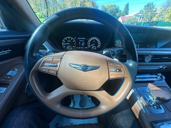 2020 Genesis G90 Limousine I Рестайлинг, чёрный, 6950000 рублей - вид 10
