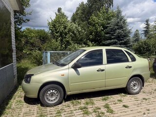 2006 Lada (ВАЗ) Kalina I, зелёный, 160000 рублей, вид 4