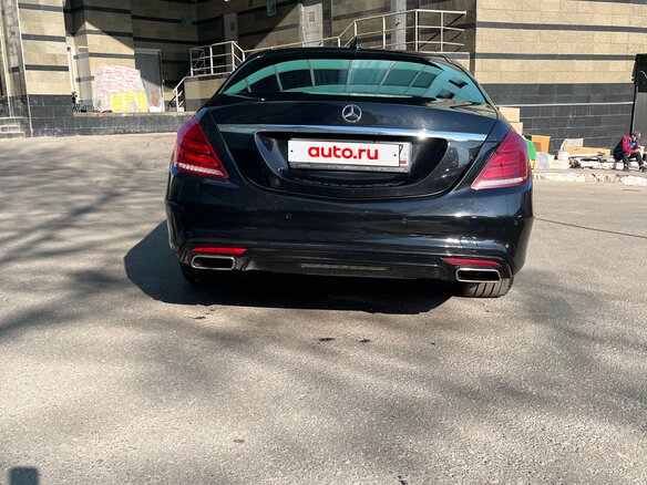 2015 Mercedes-Benz S-Класс 400 Long VI (W222, C217), чёрный, 3300000 рублей - вид 4