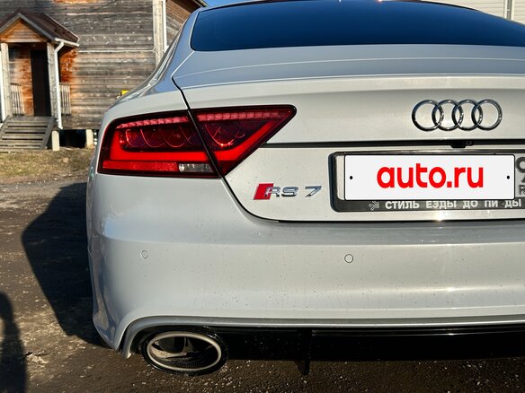 2013 Audi RS 7 I (4G), серый, 3900000 рублей - вид 28