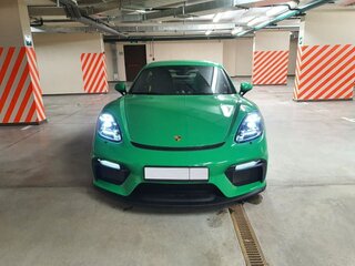 2021 Porsche Cayman GT4 II 718 (982), зелёный, 14000000 рублей, вид 4