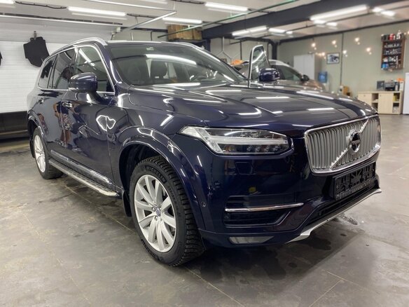 2015 Volvo XC90 II, синий, 2900000 рублей - вид 10