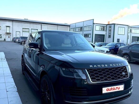 2019 Land Rover Range Rover Long IV Рестайлинг, чёрный, 6950000 рублей - вид 1