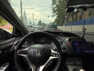 2008 Honda Civic VIII Рестайлинг, серебристый, 669000 рублей, вид 2