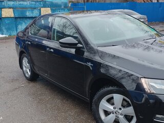 2018 Skoda Octavia III (A7) Рестайлинг, чёрный, 1790000 рублей, вид 1