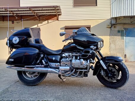 1999 Honda Valkyrie 1500, чёрный, 650000 рублей, вид 5