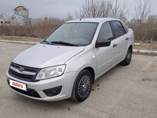 2018 Lada (ВАЗ) Granta I, серебристый, 650000 рублей, вид 1