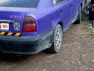 1999 Skoda Octavia I (A4), фиолетовый, 250000 рублей, вид 3