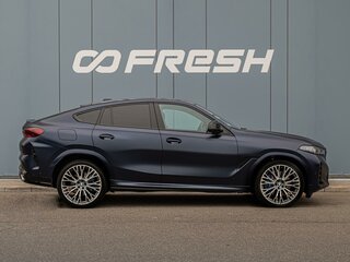 2023 BMW X6 40d III (G06) Рестайлинг, синий, 12200000 рублей, вид 5