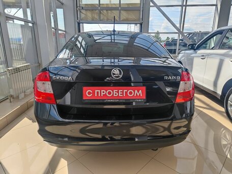 2015 Skoda Rapid I, чёрный, 792000 рублей, вид 5