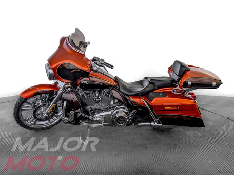 2012 Harley-Davidson CVO Street Glide, оранжевый, 1290000 рублей, вид 5