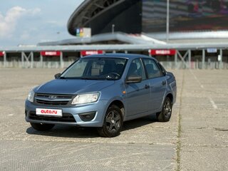 2016 Lada (ВАЗ) Granta I, голубой, 310000 рублей, вид 2