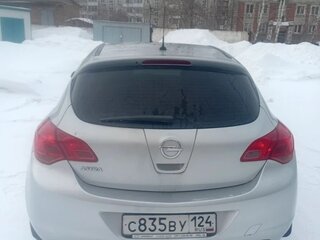 2011 Opel Astra J, серебристый, 690000 рублей, вид 4