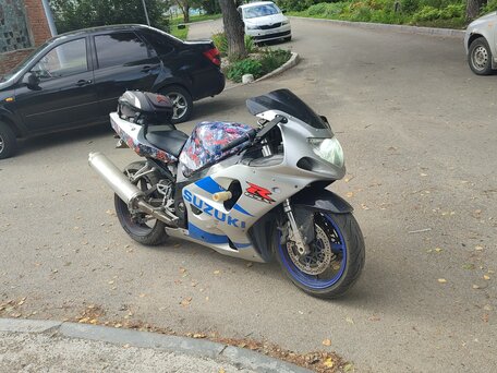 2003 Suzuki GSX-R 750, серебристый, 500000 рублей, вид 5