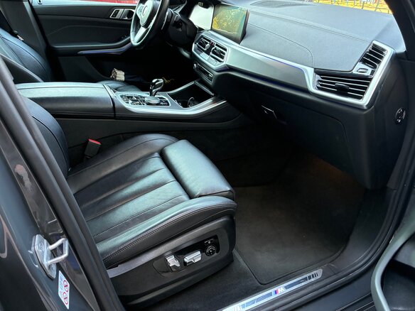 2021 BMW X5 30d IV (G05/G18), серый, 6200000 рублей - вид 4