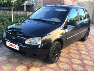 2011 Lada (ВАЗ) Kalina I, чёрный, 350000 рублей, вид 2