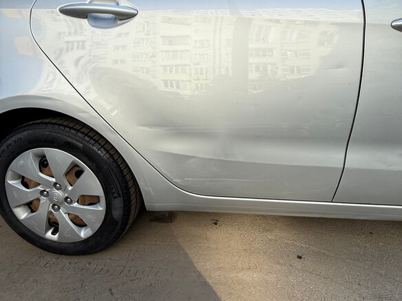 2015 Kia Rio III Рестайлинг, серый - вид 10