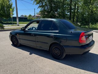 2002 Hyundai Accent II, зелёный, 190000 рублей, вид 4