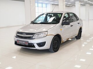 2016 Lada (ВАЗ) Granta I, серебристый, 273000 рублей, вид 1
