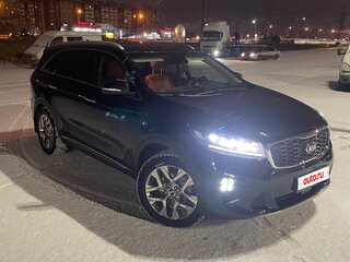 2019 Kia Sorento 8-speed III Prime Рестайлинг, чёрный, 2750000 рублей, вид 1